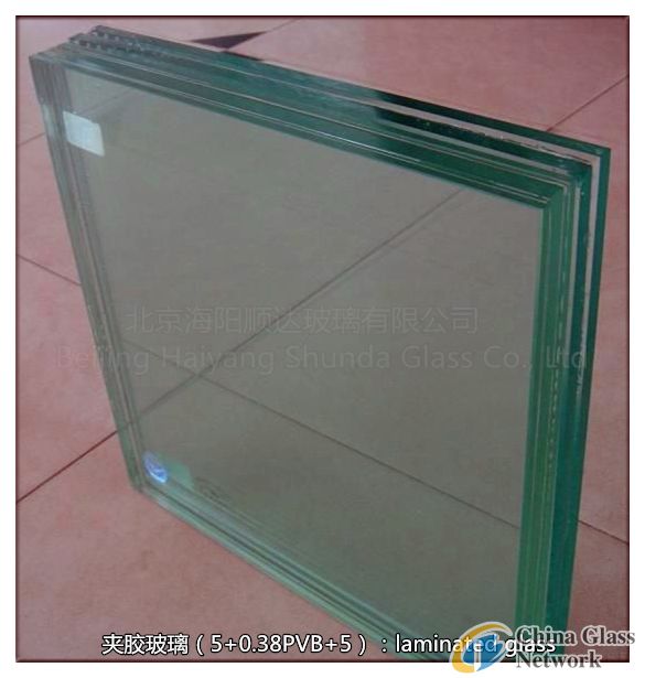 10.38mm laminated Glass