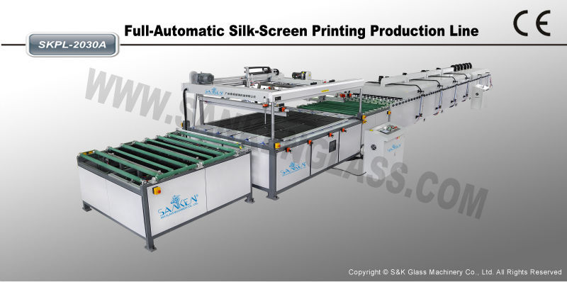 Automatic Glass Screen Printing Machine Silk screen Printer