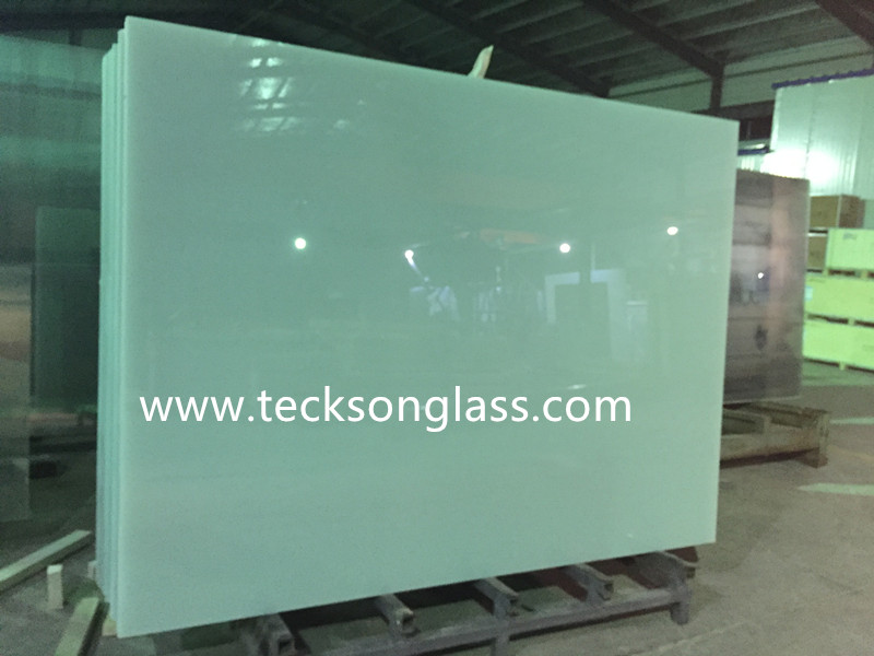 High Quality Milky White 4.38mm-12.76mm Laminated Glass