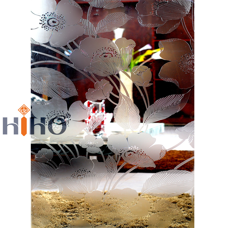 Art Glass Frosted Glass Patterned Glass Acid Etched Processing Glass Partition Glass Door Glass