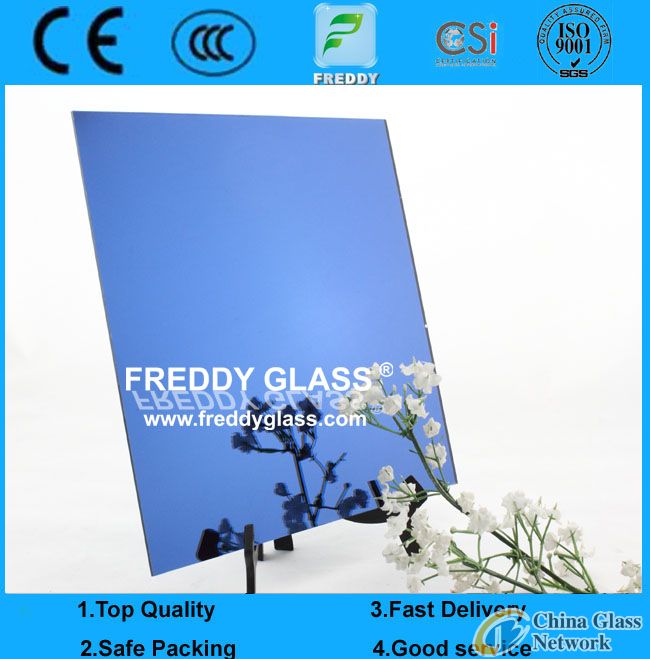 1.5-2mm Dark Blue Colored Mirror/Art Mirror/Decorative Mirror/Bathroom Mirrors/Wall Mirrors