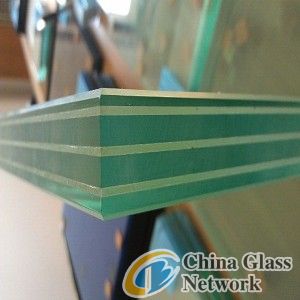 China laminated glass factory