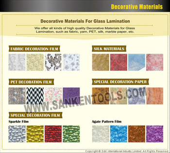 Decorative Interlayer Film For Laminated Glass