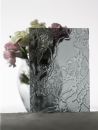 4mm Dark Grey Patterned Glass