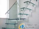 6+1.14+6mm Laminated Tempered  Stairs Glass