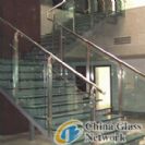 Laminated Tempered Stairs Glass