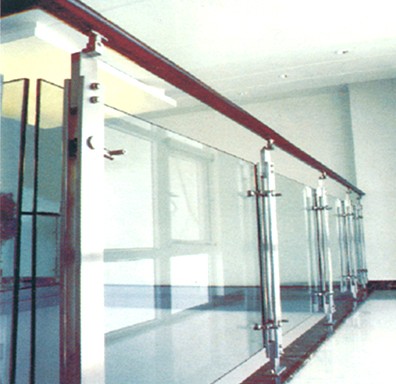 safety tempered glass stair