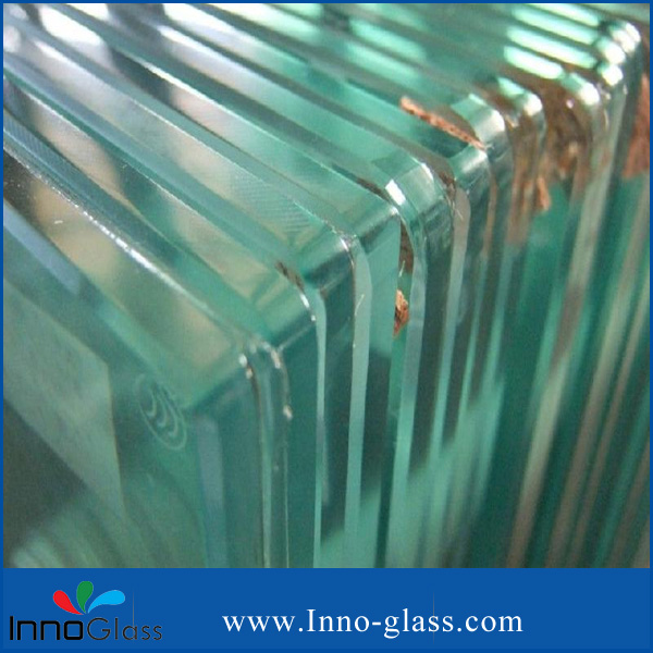 3-19mm Clear Tempered Glass for Bathroom with CE Approved