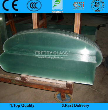 2-19mm Bevelled/Polished/Bent Clear Tempered/Toughened Safety Glass