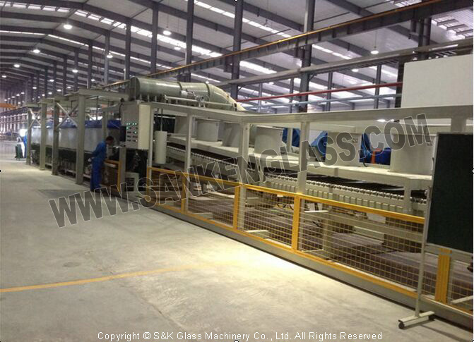 Auto Side Windows Glass Bending & Tempering Line