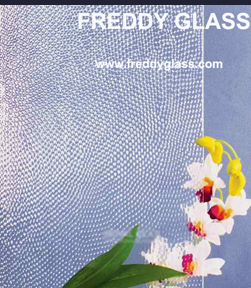5mm Clear Patterned Glass/Rolled Glass/Figured Glass/Art Glass