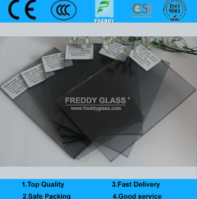 3mm-12mm Euro Grey Tinted Glass for Buildinlg/Window in Good Quality