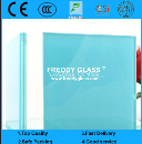 6.76mm Laminated Glass/Safety Glass/Bullet Proof Glass with Blue Color PVB