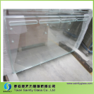 *2mm ultra-white toughened glass protection screen glass for TV with drilling holes