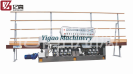 10 Motors 45° Glass Straight Line Edging Machine(YGM-10325B-45°)