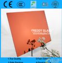 red mirror/red aluminum mirror/color mirror/decorate mirror/tinted float mirror