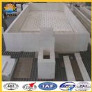 Float glass furnace block of refractory fused cast azs 41