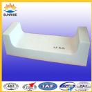 Fused cast Alumina corundum block for glass furnace