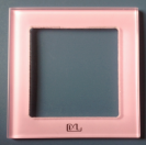 86X86mm T4 Switch panel in pink