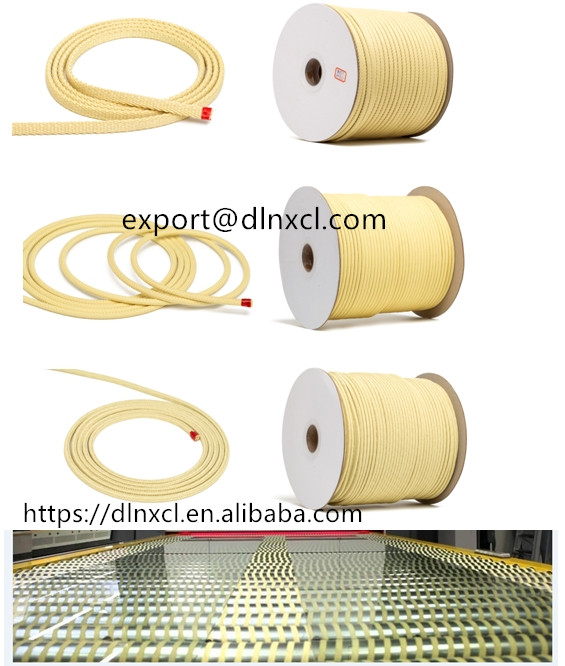 High temperature resistant kevlar rope with high quality in