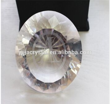 Optical Clear K9 Crystal Glass Diamond Paperweight/Wholesale transparent Crystal Diamonds for Wedding Return Gifts