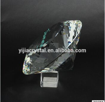 Optical Clear K9 Crystal Glass Diamond Paperweight/Wholesale transparent Crystal Diamonds for Wedding Return Gifts