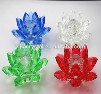 2016 Colorful Crystal Lotus Wholesale For Wedding Gifts