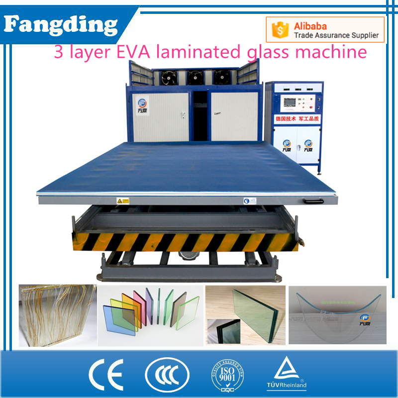 2440*3660mm automatic EVA laminated glass machine with CE certificate