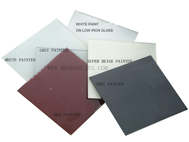 3-8mm Red Painted Glass With or Without Safety Vinyl Back-AS/NZS 2208:1996,ISO 9002,CE