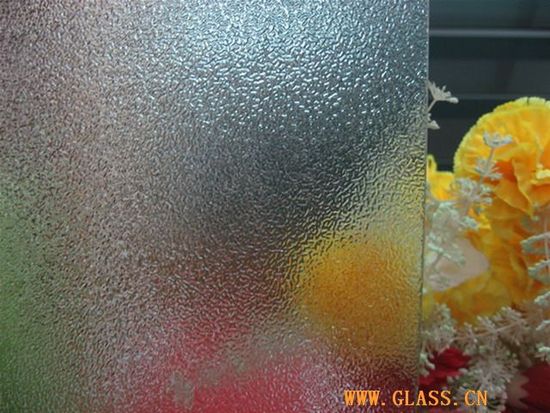 clear patterned glass nashiji