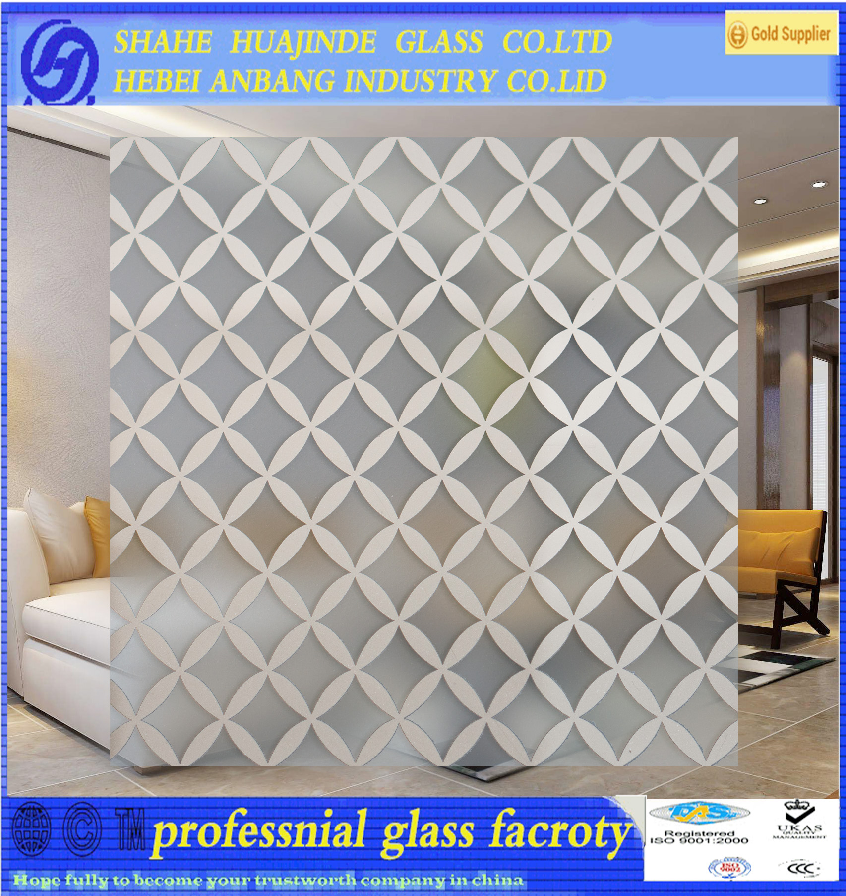 titanium glass, shahe building decorative art glass, glass partition wall