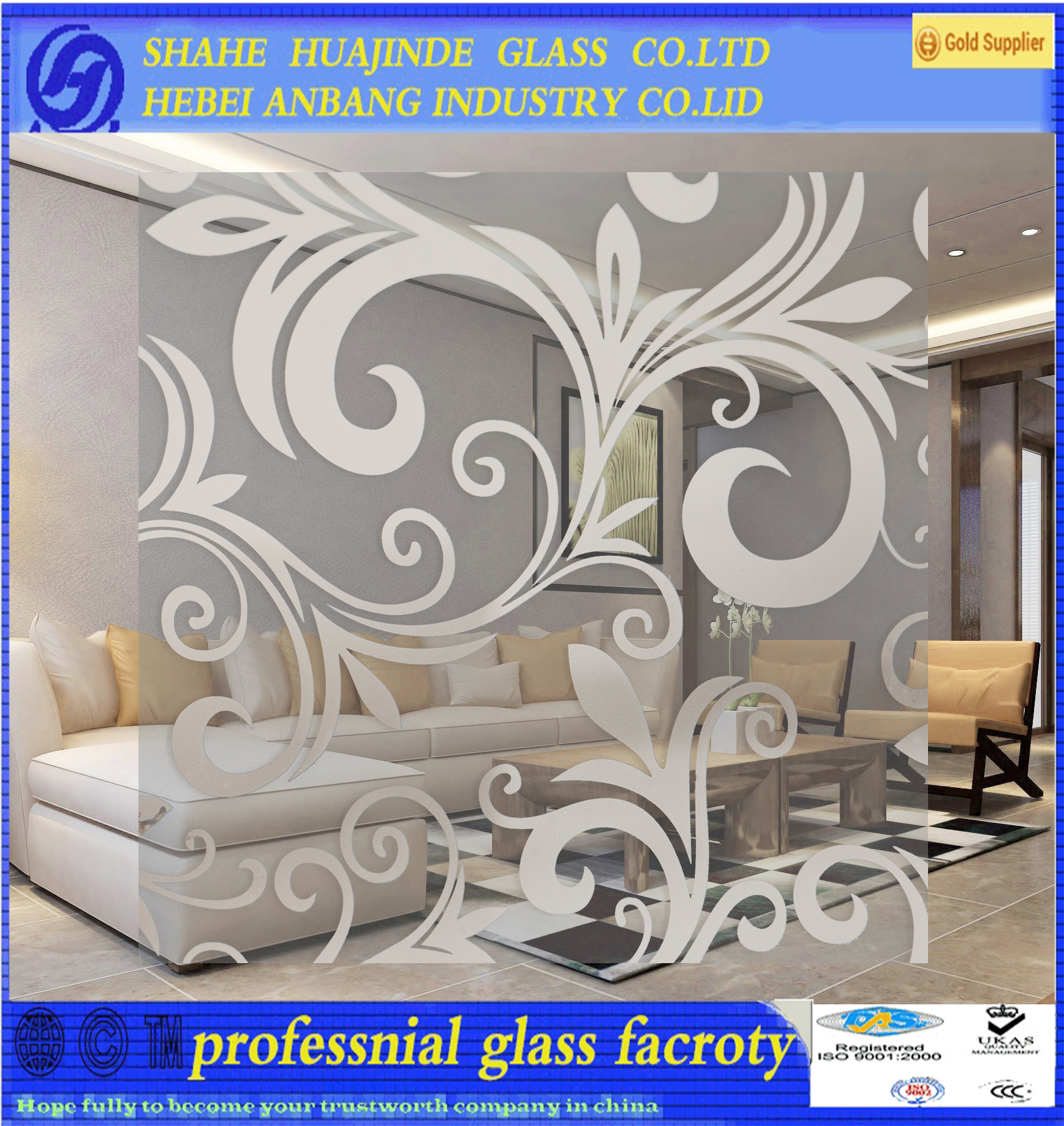 titanium float glass, decorative door window glass, hot sale glass partition wall