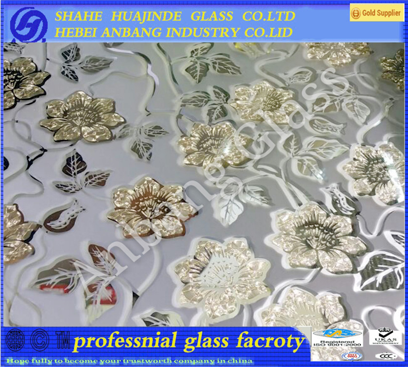 Frosted glass, non-fingerprint glass, decorative glass, frosted ice flower glass, china manufacture