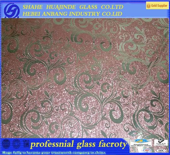 Frosted glass, non-fingerprint glass, decorative glass, frosted ice flower glass, china manufacture