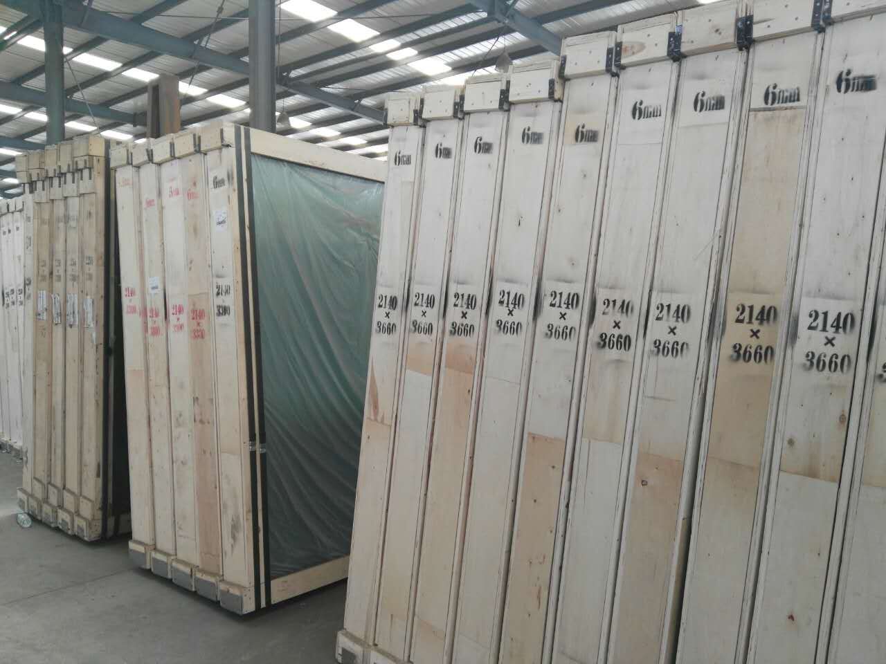 2mm-12mm clear float glass in building field with CE & ISO certificate