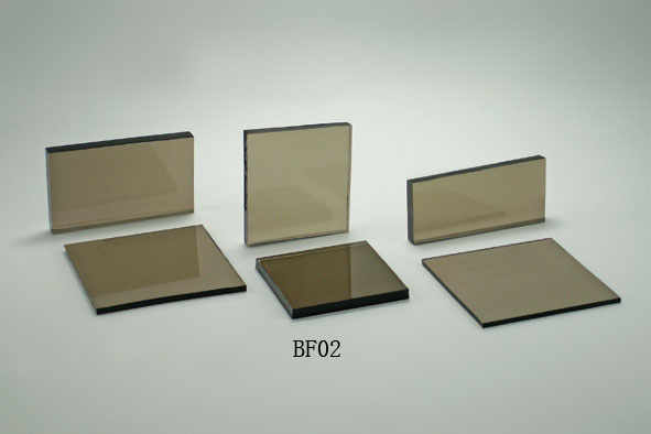 bronze tinted glass