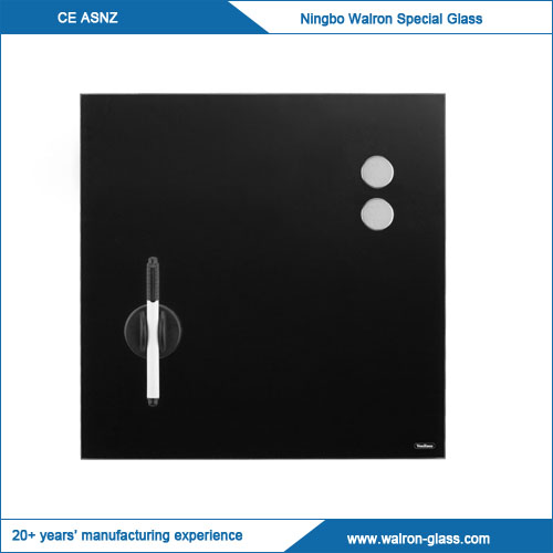 Magnetic Glass Whiteboard, Dry-Erase Board