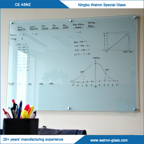 Magnetic Glass Whiteboard, Dry-Erase Board