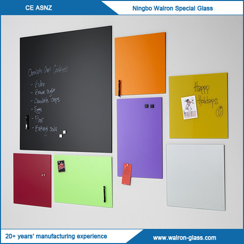 Magnetic Glass Board, Glass Dry Erase Board with Carton Box Package