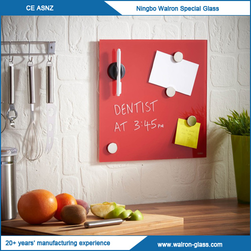 Magnetic Glass Board, Glass Dry Erase Board with Carton Box Package