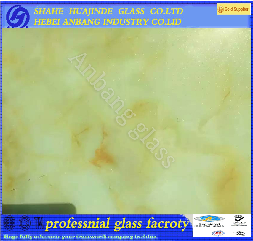 marble glass, decorative art building factory hot sale glass, colourful glass