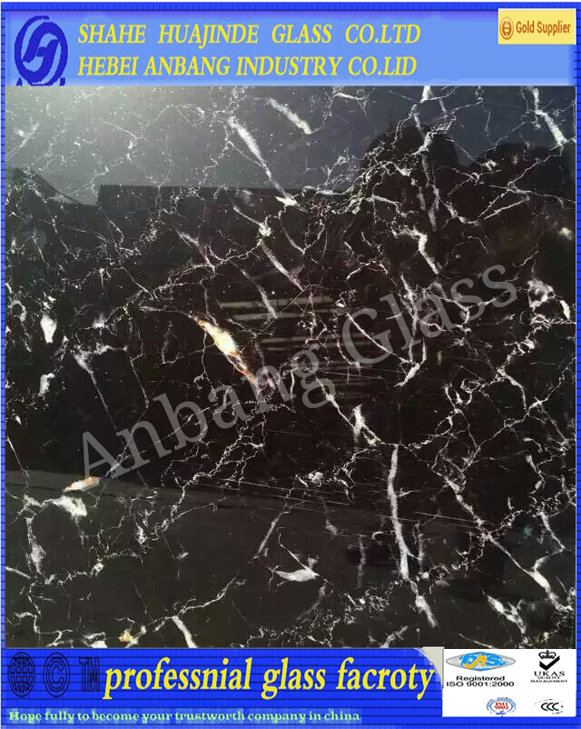 marble glass, decorative art building factory hot sale glass, colourful glass