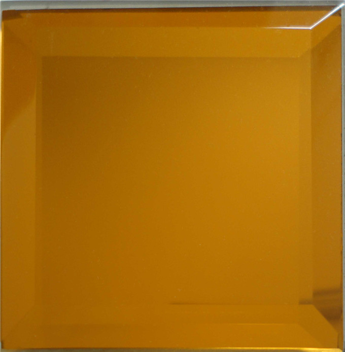 golden orange K coated mirror with high quality and factory price