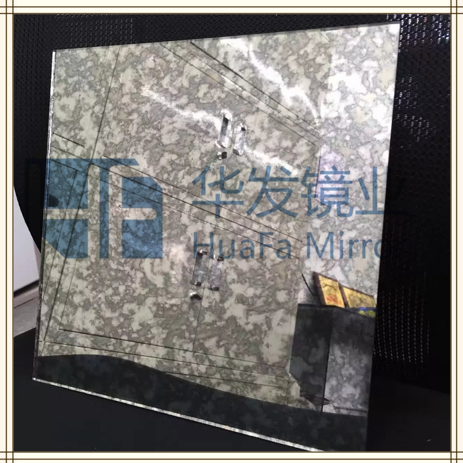 Wholesale 5mm Antique Mirror glass sheet,High quality 5mm Antique Mirror glass