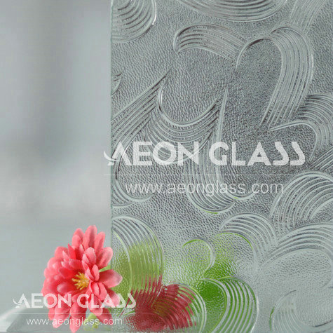 3mm-8mm Clear May Flower Glass with CE&ISO Certificate