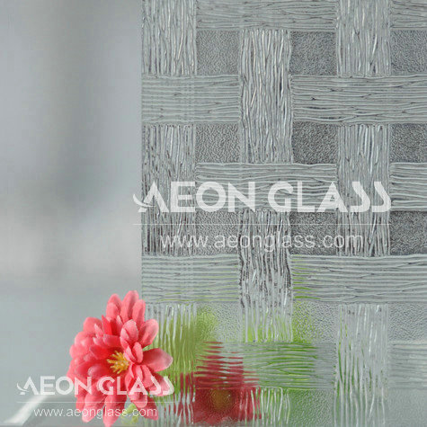 3mm-8mm Clear Woven Glass with CE&ISO Certificate