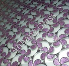  Ice acid art glass, glud chip pattern glass, Ice flower decorative glass ,factory