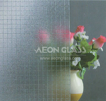 Clear Nashiji Wired Glass