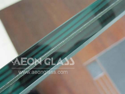 4.38mm-30mm Clear Float  Laminated Glass with CE & ISO certificate