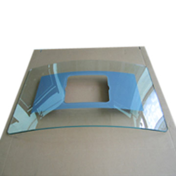 tempered glass panel for range hood